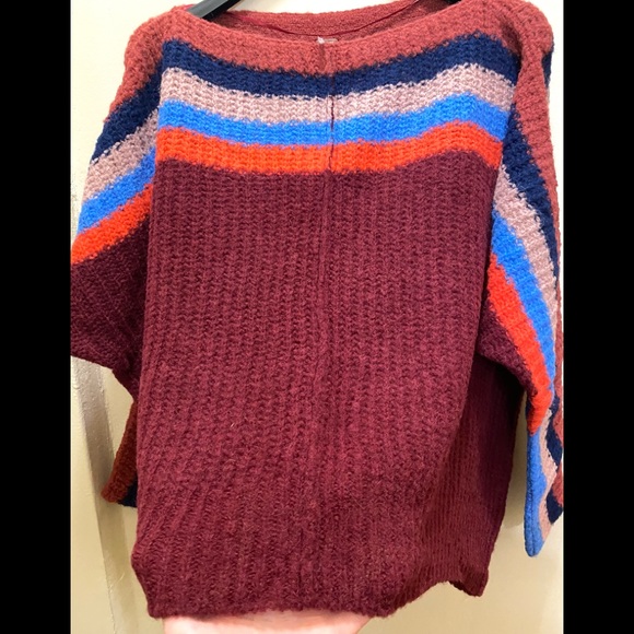 Free People Aplaca See The Rainbow Sweater - Picture 9 of 13